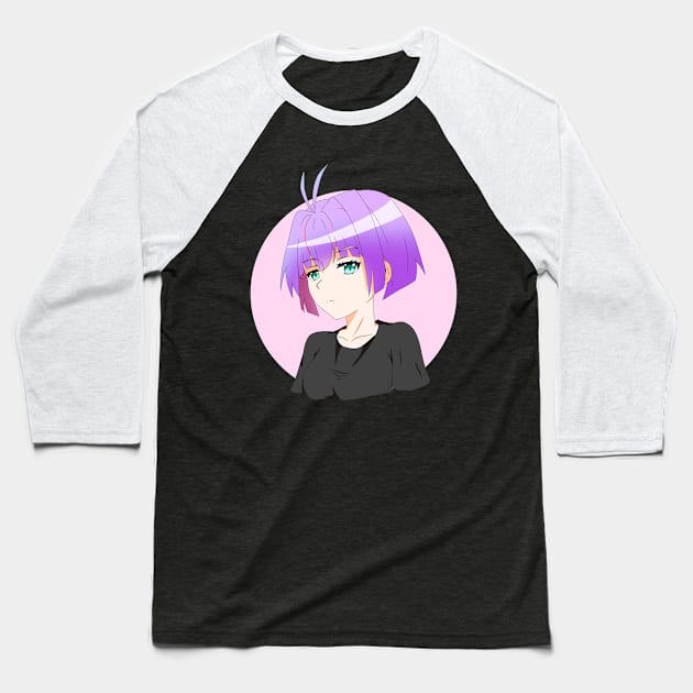 Anime Art T-shirt Baseball T-Shirt by KENZ1N